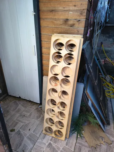 Tábuas artesanato jardim hidroponia 