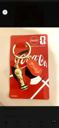 Chaveiro copa/ coca fifa