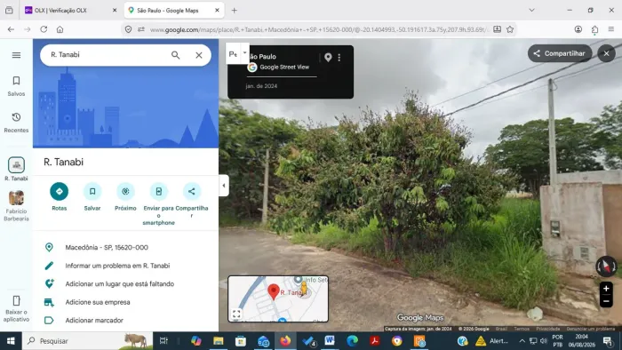 Vendo terreno Macedônia Fernandópolis parcelo direto ou no banco