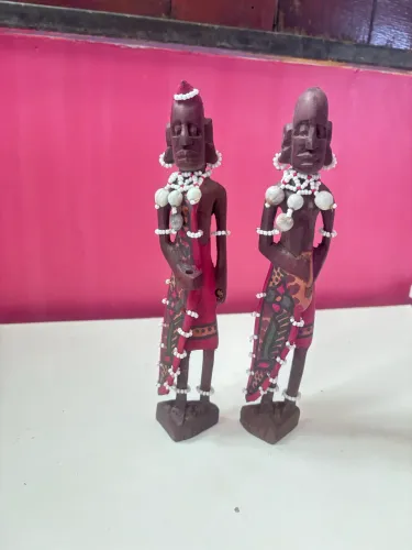 Estátuas de decoração 