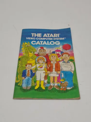 Catálogo Original Atari Ano 1980