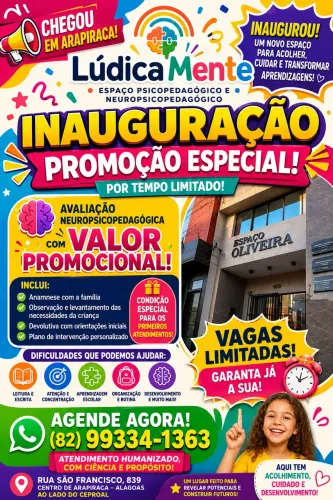 Espaço Neuropsicopedagógico - Ludicamente 