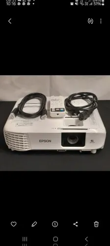 Projetor Epson PowerLite E20 3400 Lumens
