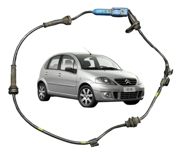 Sensor Abs Traseiro Esquerdo Citroen C3 Excl 1.6 2011 Uzad0