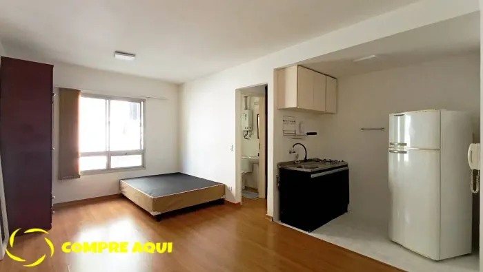 Santa Cecilia | Stúdio | 26m² | Vaga de garagem | Lazer | SP.