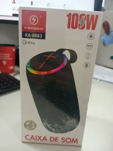 Caixa de som 100w