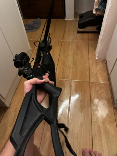 Balestra Cross Bow 175 lbs com Flechas de Carbono