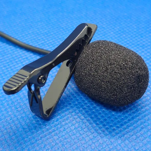 Microfone de Lapela Profissional P2 com cabo 6M