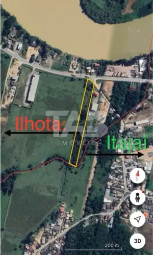 Terreno com 9.500m² à venda | Ilhota-SC