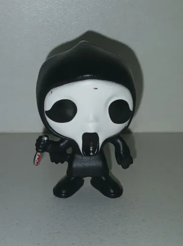 BONECO MINIATURA MINI PANICO GHOSTFACE TERROR