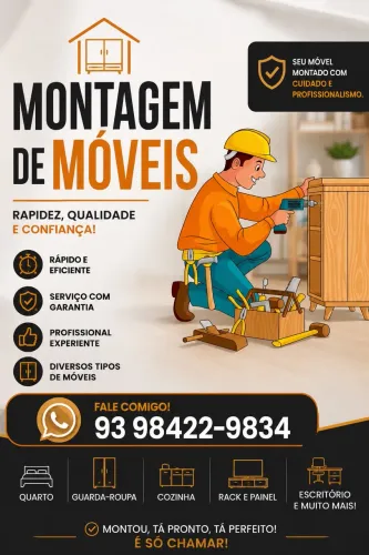 Montador de móveis em Santarém