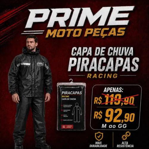 CAPA DE CHUVA PARA MOTOQUEIRO