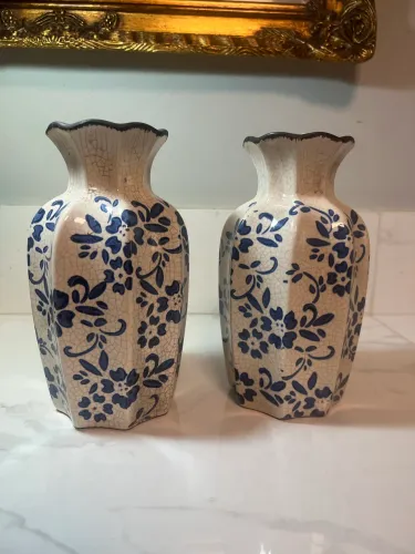 Par de vasos clássicos
