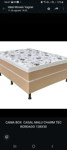 Cama casal pillow TEMOS casal R$ 380,00 solteiro R$ 290,00