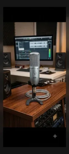 Microfone condensador AKG Perception 120 Cinza.
