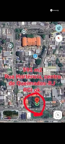 Terreno à venda, 595 m² por R$ 520.000,00 - Vila do Tinguá - Queimados/RJ