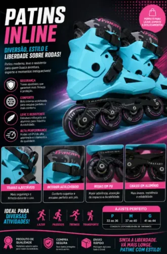 Patins Traxart 39/40