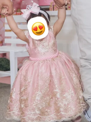 Vestido de festa infantil