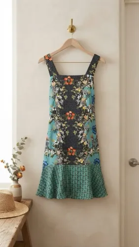 Vestido estampado Maria Filó - M