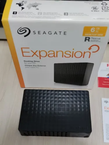 HD Externo Seagate Expansion 6TB USB 3.0 - Excelente Estado!