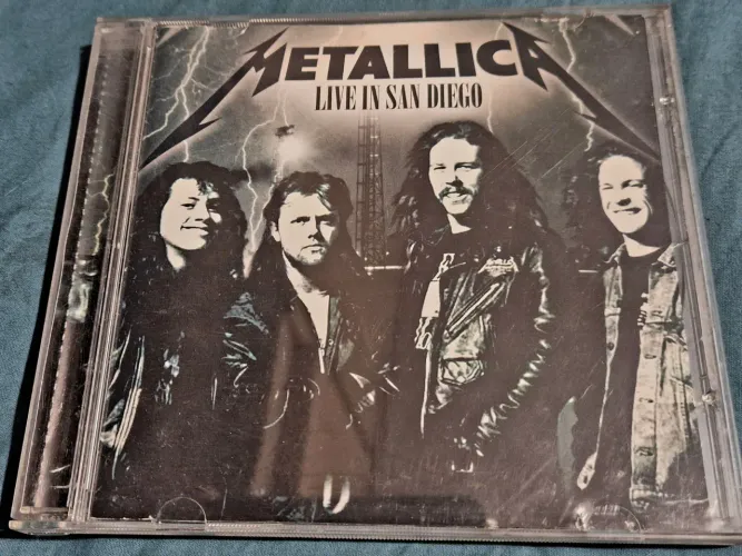 CD Metallica Live in San Diego original usado