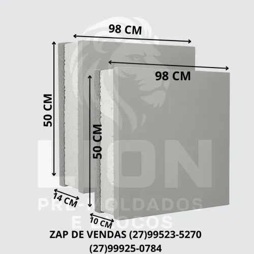 Blocom / pré moldados / bloco