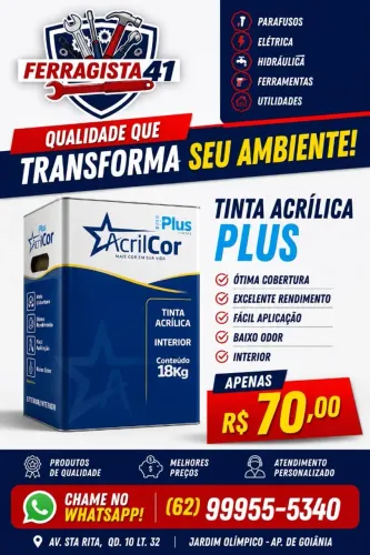 Tinta Acrílica Acrilplus