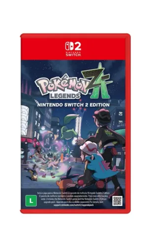 Pokémon Legends ZA - JOGO NINTENDO SWITCH 2 (Aceito Cartão)