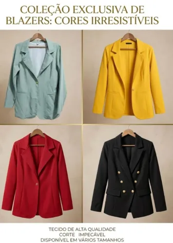 Blazers femininos