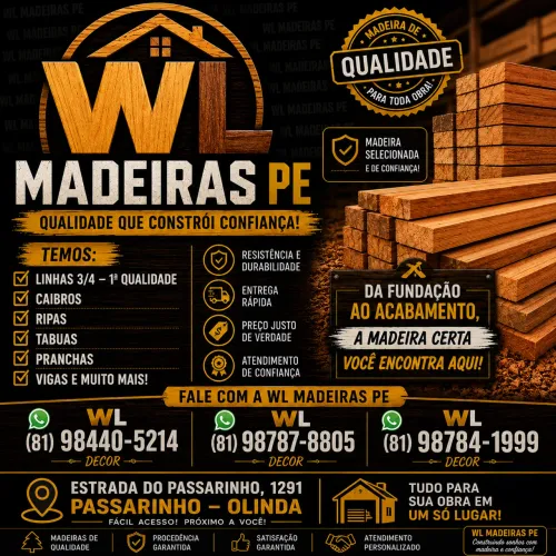 SALDÃO DE MADEIRAS ATÉ 8mt 