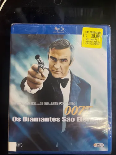 Bluray 007 - Os Diamantes São Eternos (1971)- Original lacrado de fábrica, raro.