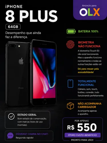 IPHONE 8 PLUS 