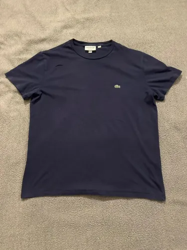 Camisa Lacoste Original - Azul escuro