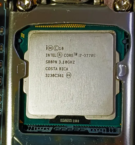Processador Intel i7 3770S 3 ger 4 cores 8 threads Usado funcionando perfeitamente