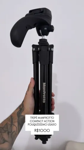 Tripé Manfrotto Compact Action