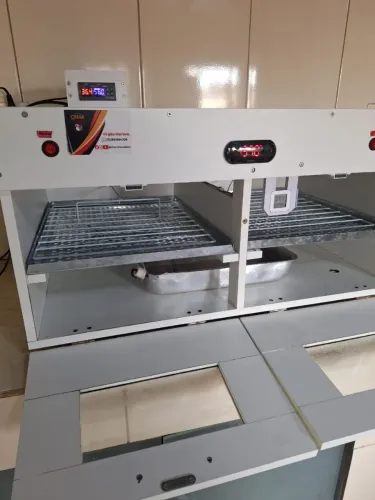 Chocadeira 120 ovos, controle de temperatura e umidade 