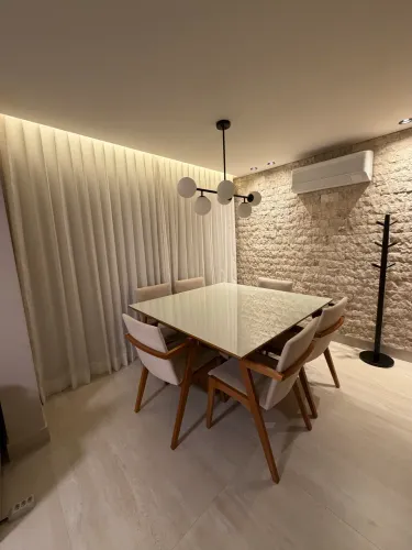 Mesa jantar quadrada 1,50m x 1,50