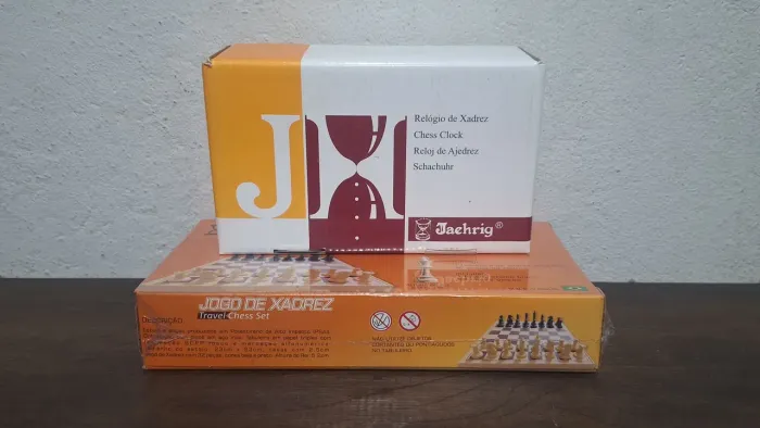 Jogo de Xadrez + Relógio