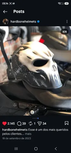 Capacete Punisher