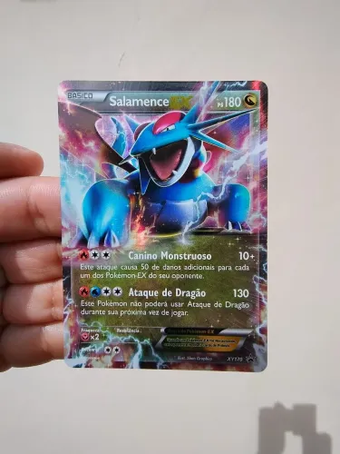 Carta Pokémon Salamence EX Original