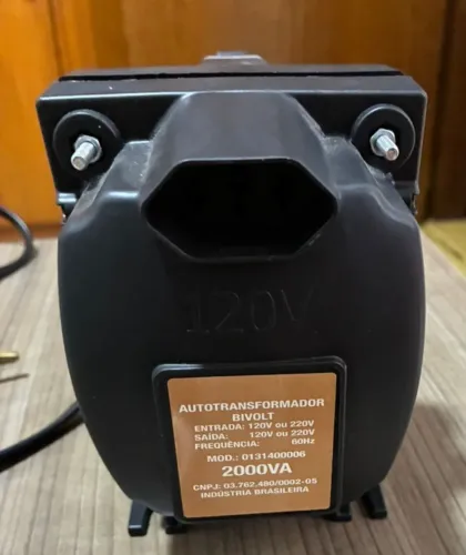 Transformador 2000VA Bivolt Premium para eletrodomésticos