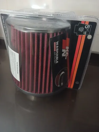 OPORTUNIDADE!!! FILTRO K&N 5 1/2" ORIGINAL. NOVO !!! LACRADO!!!