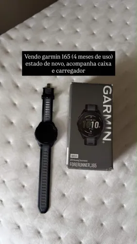Relógio Garmin 165 - Semizero, em excelente estado de conservação.