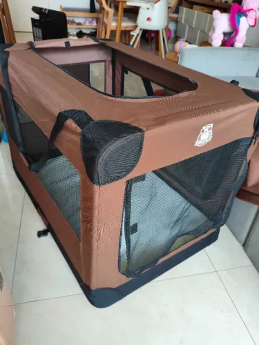 Caixa nova para transporte pet gigante e super confortável