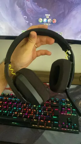  Headset Gamer sem fio HBINNUNE BW06 novo lacrado