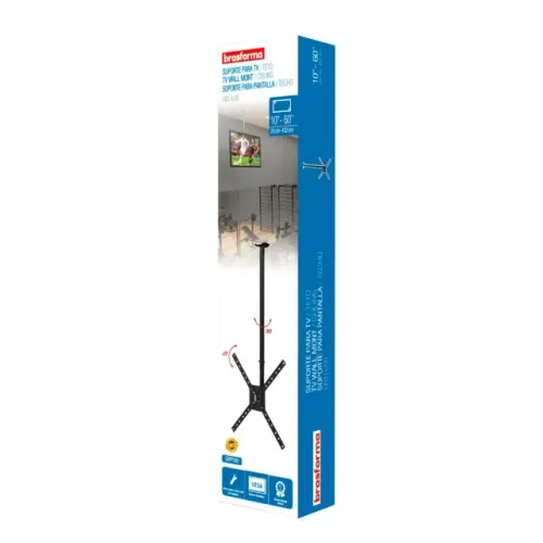 Suporte De Teto Articulado Para Tv/monitor Led Lcd 10 A 60 Brasforma SBRP-1050