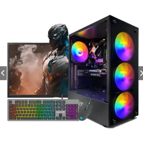 PC GAMER COMPLETO INTEL CORE I7, 16GB RAM, NVME 500GB, NVIDIA RTX 3050 6GB, GABINETE 3 FAN