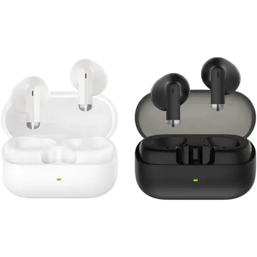 Fone de Ouvido Bluetooth V5.4 Sensor Touch, Hi-Fi Até 4h de Autonomia Sem Borracha