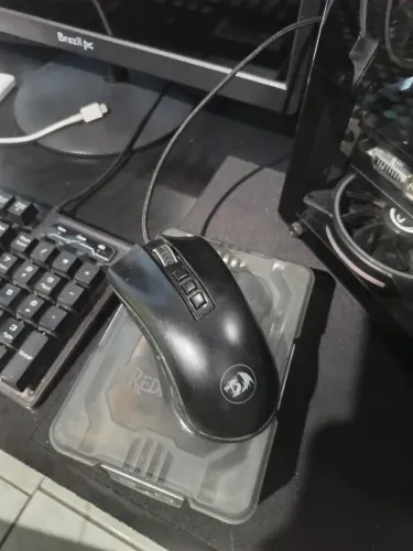 Mouse gamer Redragon Cobra 10,000 DPI 7 botões