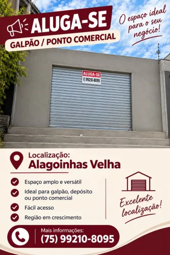 Ponto comercial Alagoinhas velha